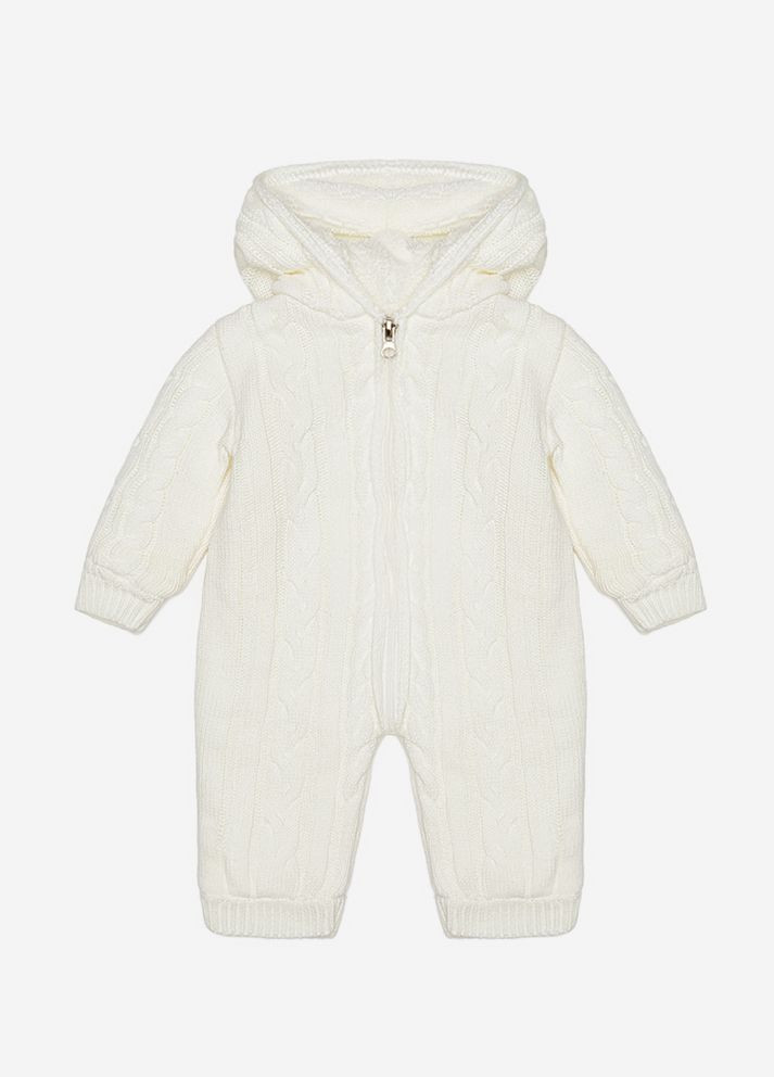 Комбінезон утеплений для дівчинки колір молочний CB-00227033 Caramini (314909558)