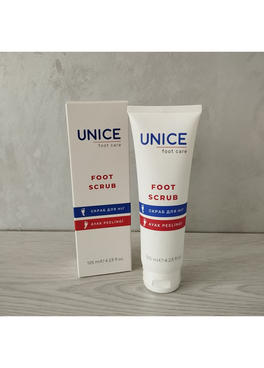 Unice Скраб для ніг, 125 мл — Крем, Туреччина (370203595)
