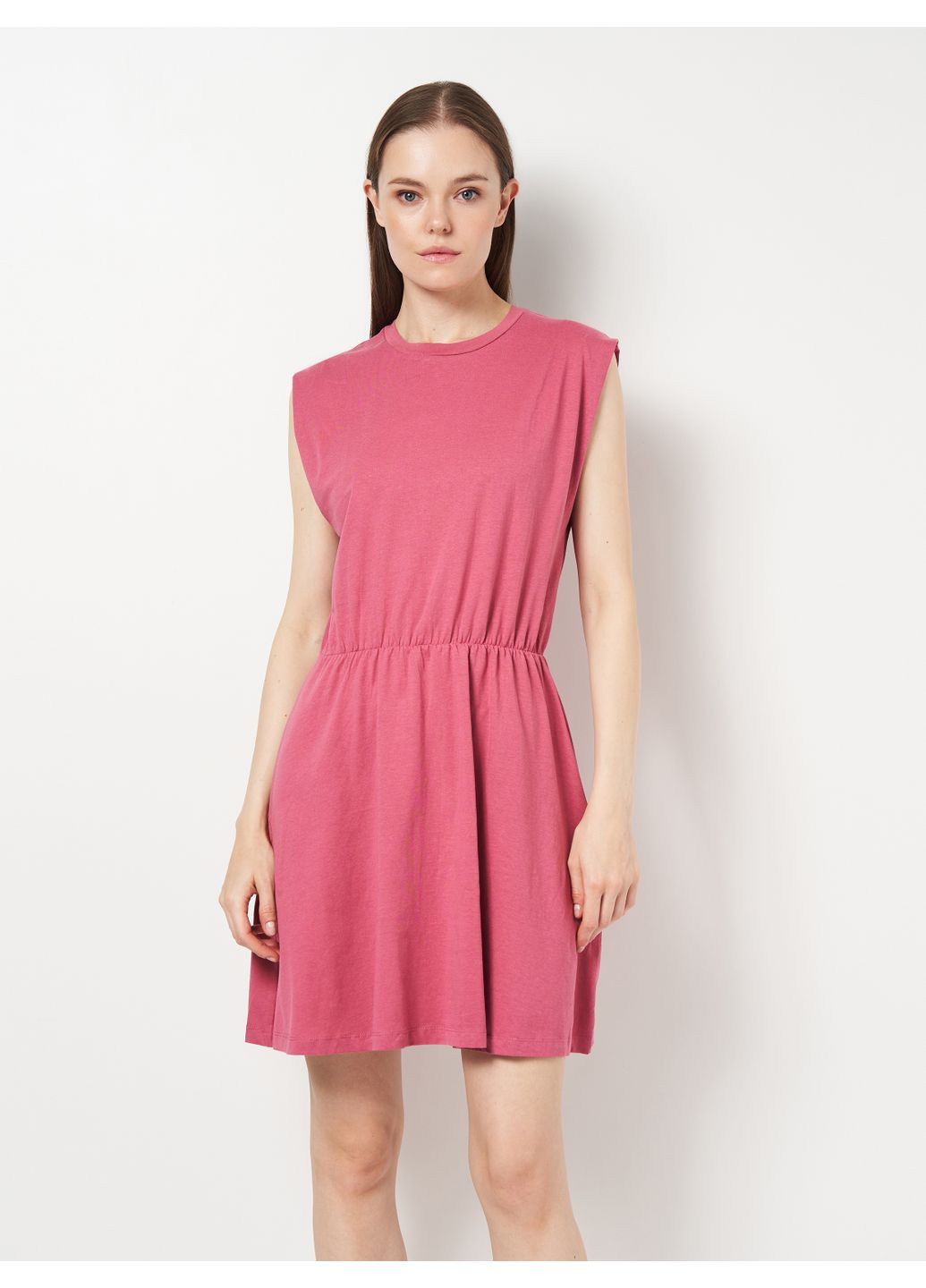 Пудрова кежуал сукня Esmara однотонна