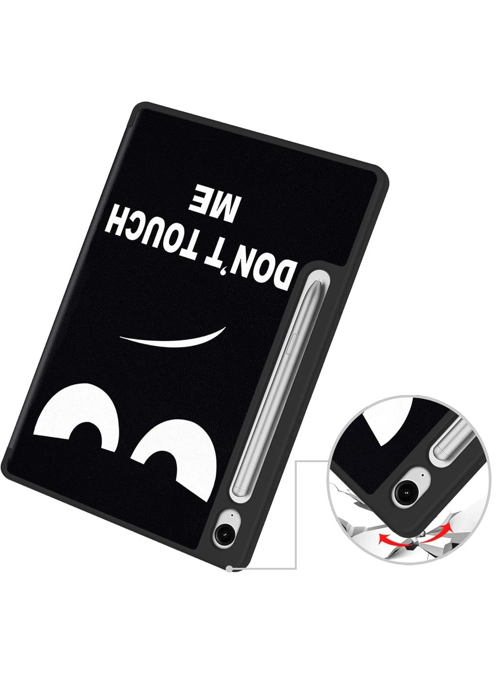 Чехол-книга Flexible TPU Mate для Samsung Galaxy Tab S9 (SM-X710/SM-X716)/S9 FE (SM-X510/SM-X516B) Don`t Touch (712533) BeCover (341490909)