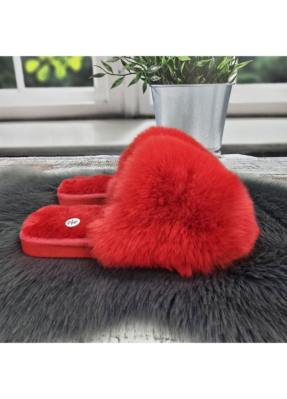 Капці жіночі домашні хутряні Fashion (350879689)