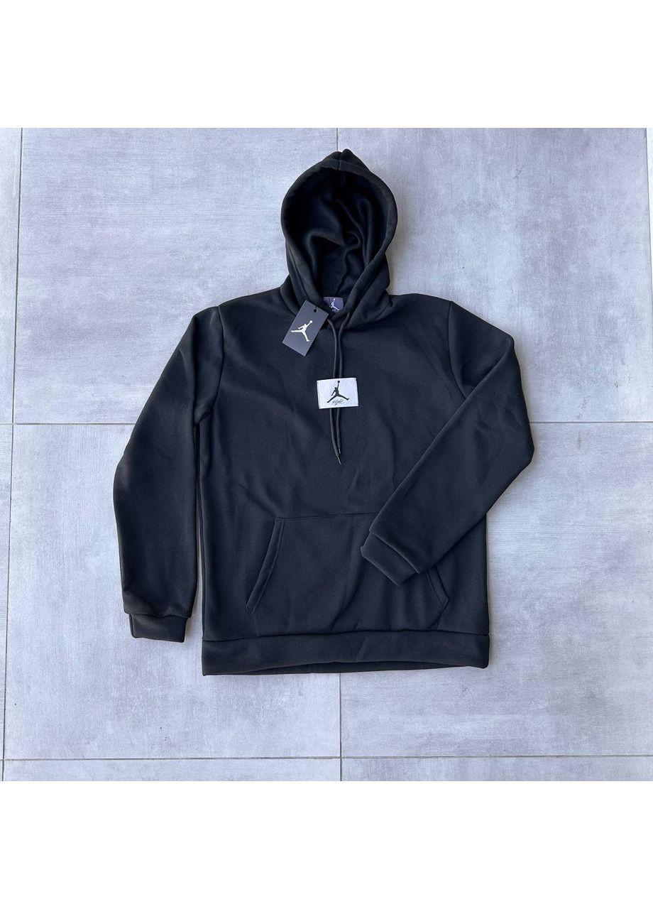 Черный костюм jordan на флисе, зима, худые и брюки, хлопок. Україна