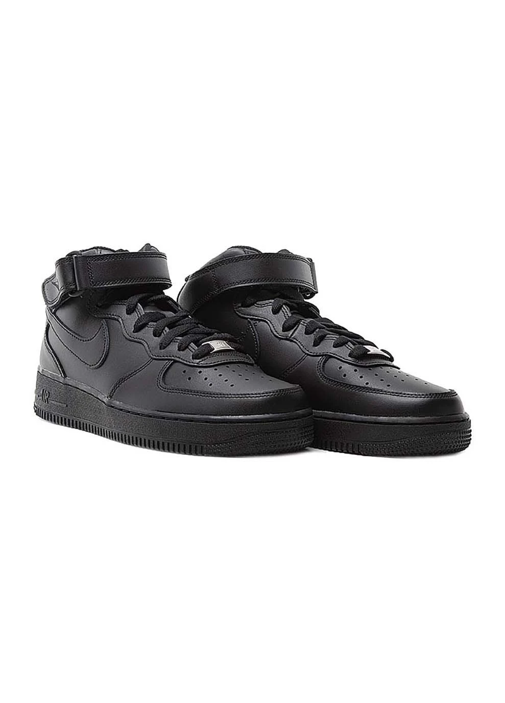 Белые демисезонные мужские кроссовки air force 1 mid '07 белый Nike