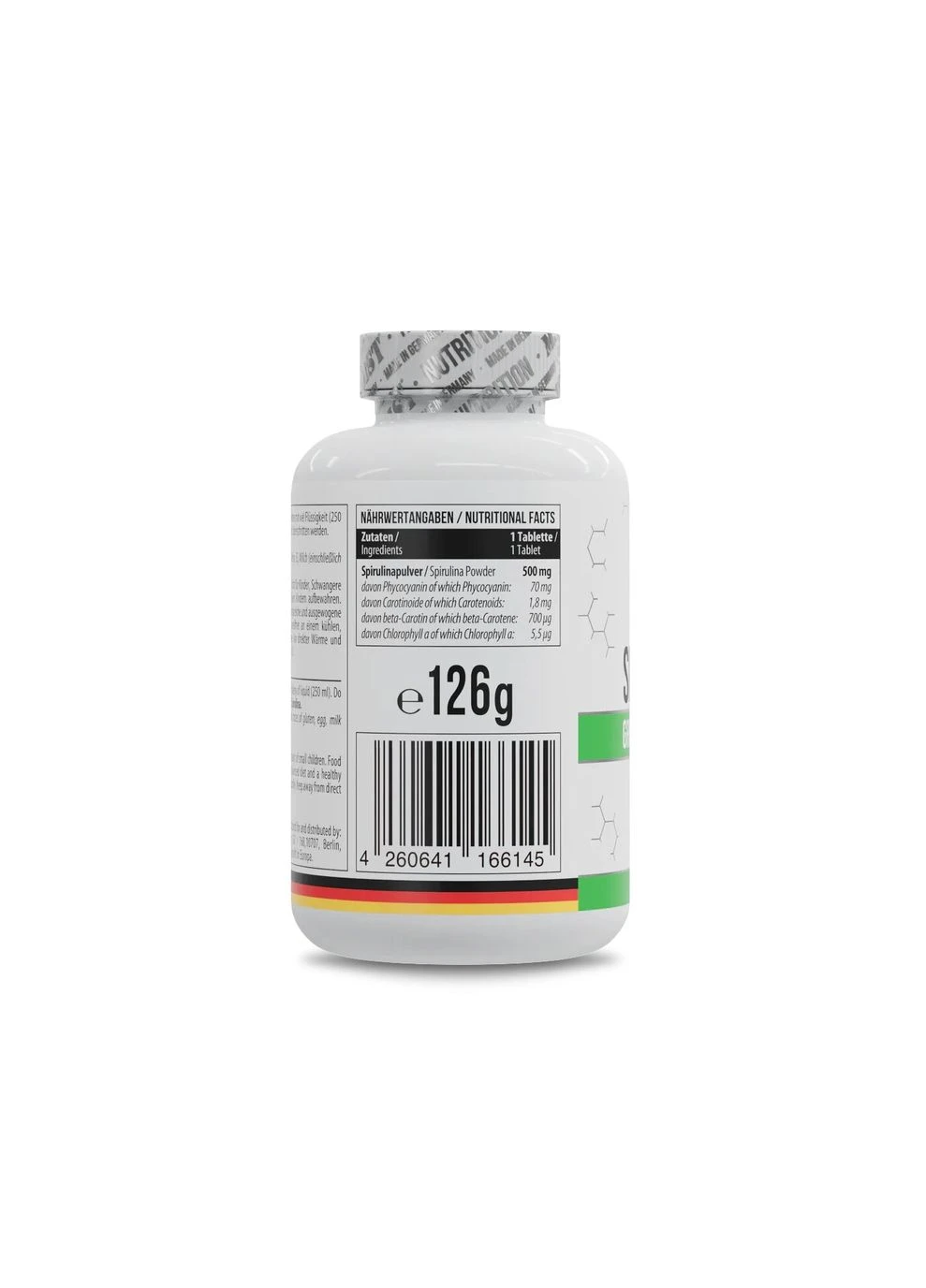 Спіруліна Spirulina, 180 таблеток MST Nutrition (391419540)