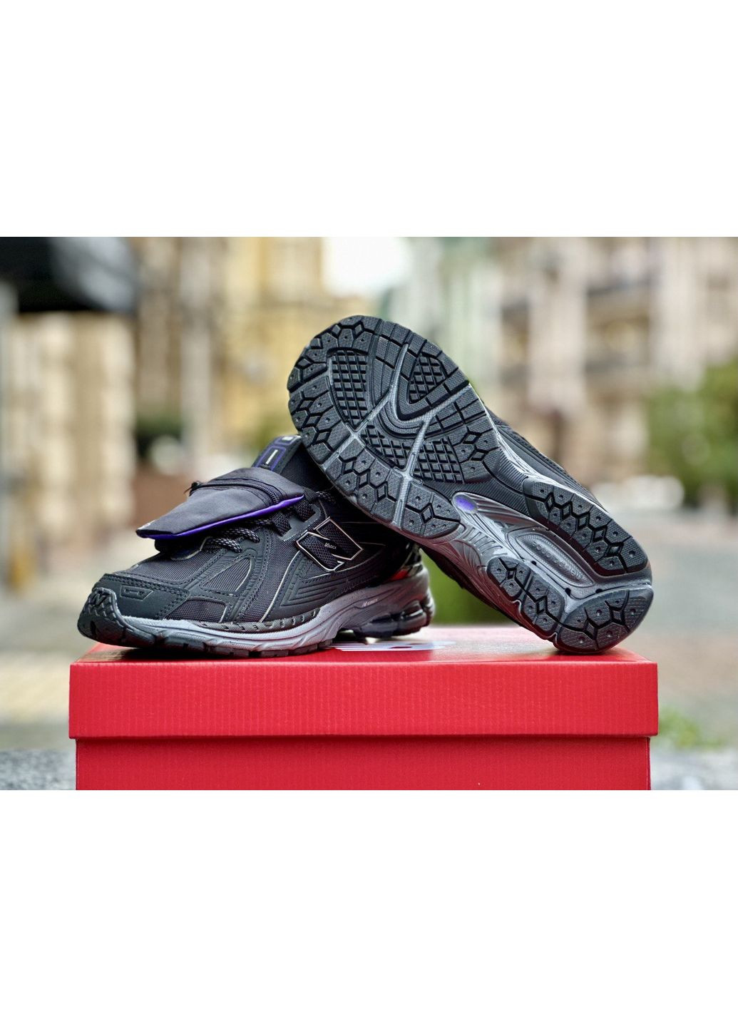 КРОССОВКИ ЖЕНСКИЕ NEW BALANCE 1906R CORDURA POCKET BLACK НЬЮ БЕЛАНС 1906R No Brand чёрные демисезоны (368868801)