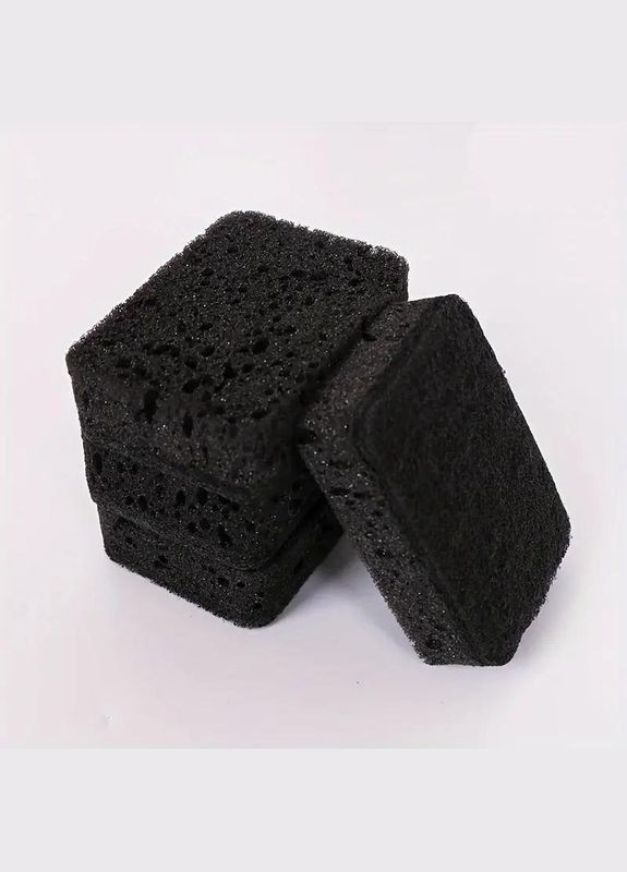 Набір губок для миття посуду 5шт Чорні China (323158447)