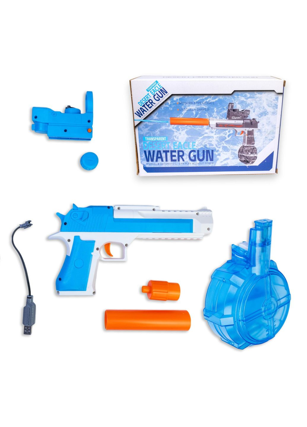 G478302-818-6 Водяний пістолет на акумуляторі Desert Eagle Huada Toys (330608685)