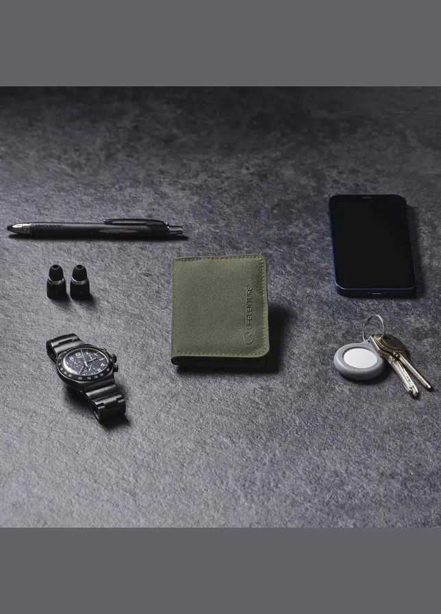 Кошелек Recycled RFID Card Wallet Olive Lifeventure (316439076)