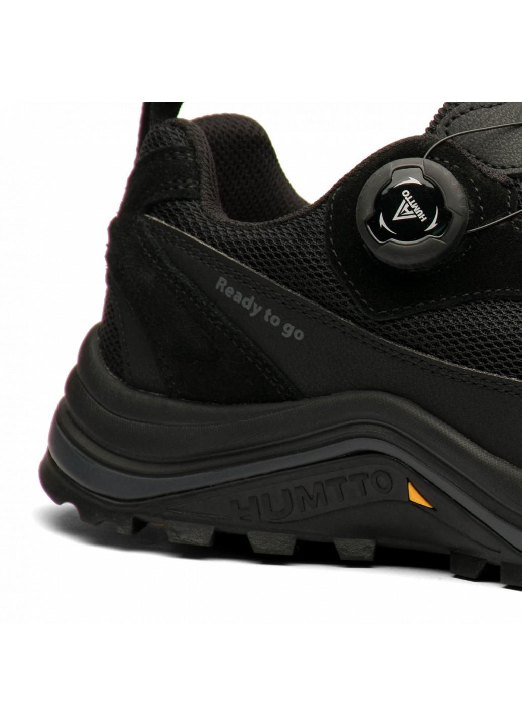 Черные демисезонные кроссовки мужские 160202a1 Humtto