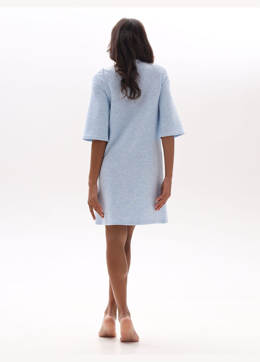 Халат жіночий із стьобаного утепленого трикотажу German Volf (315069870)