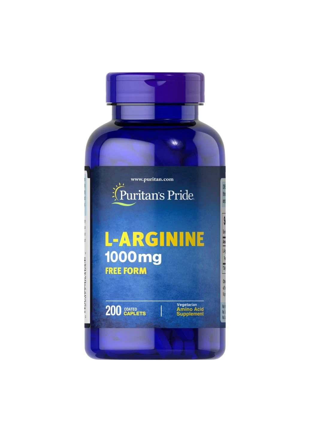 Комплекс амінокислот L-Arginine 1000 mg - 200 caps Puritans Pride (297582119)