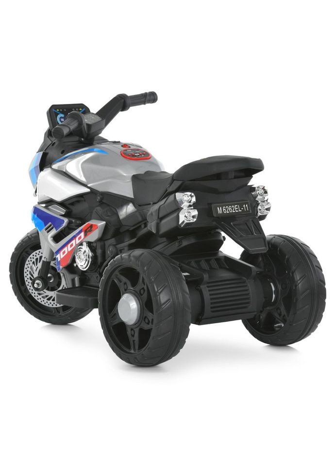 Дитячий електромобіль Мотоцикл M 6262EL-11 до 30 кг Bambi (372954267)