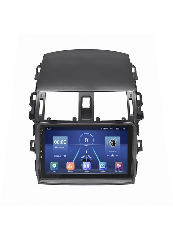 Магнитола 9" для Toyota Corolla IX (E120, E130) Рестайлинг 2003-2007 4/32Gb 4G Top Android 6шт Lesko (336194720)