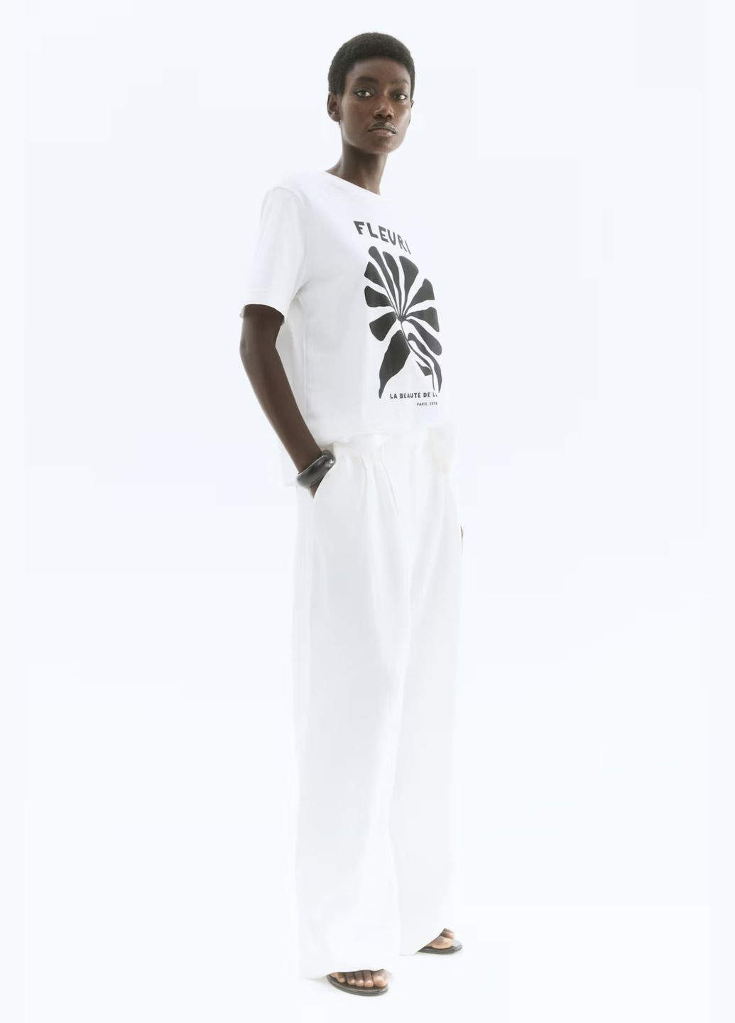 Футболка H&M basic - (346240346)