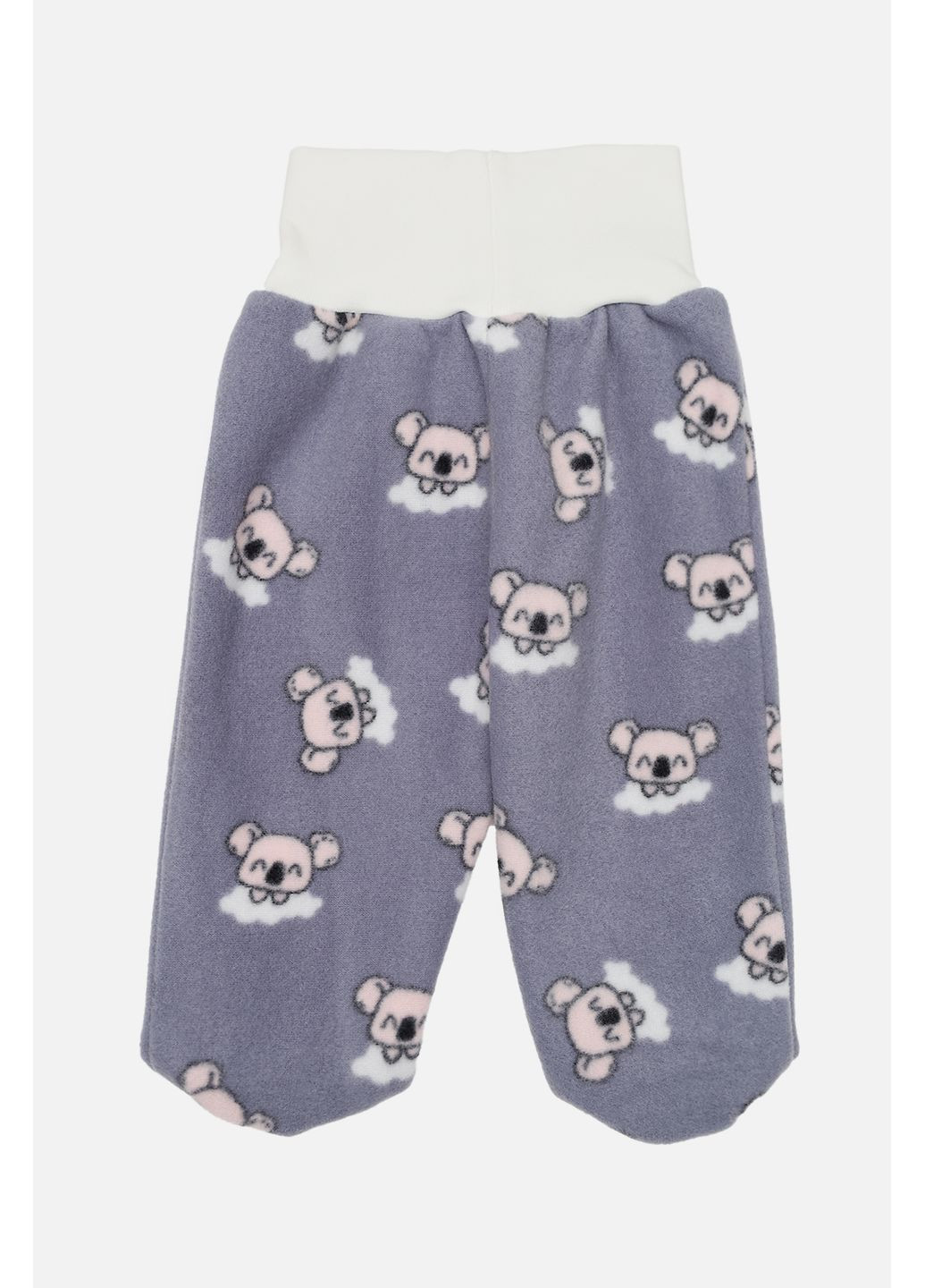 Бома повзунки для хлопчика колір сірий цб-00283271 сірий фліс виробництво - Україна