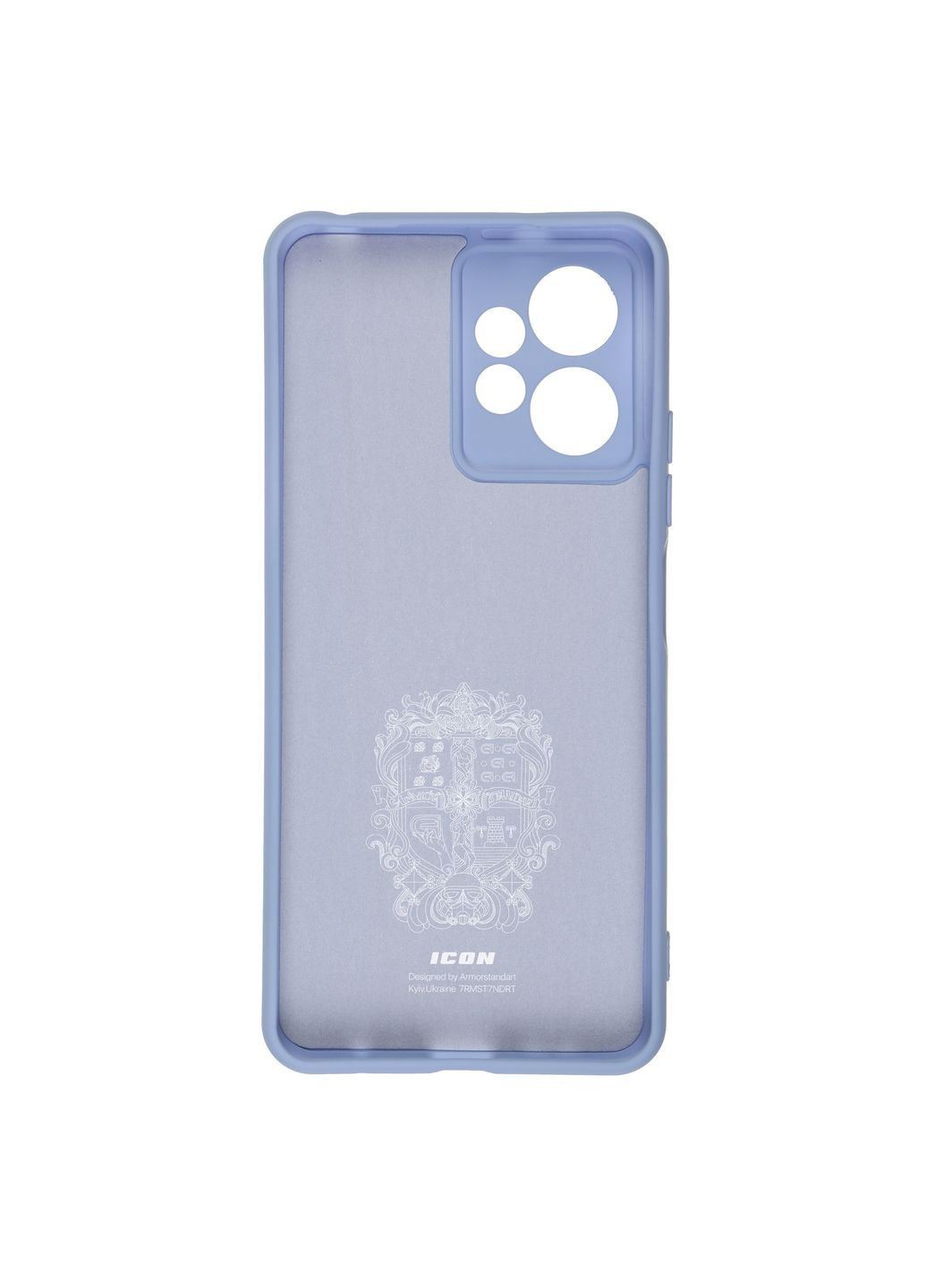 Панель ICON Case для Xiaomi Redmi Note 12 4G Camera cover (ARM67702) ArmorStandart (260409817)
