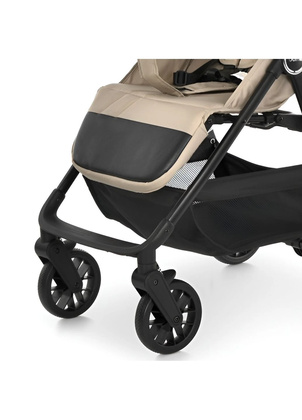Детская прогулочная коляска-книжка M 6317 LITE Beige алюминиевая рама, ремни безопасности Bambi (393132861)