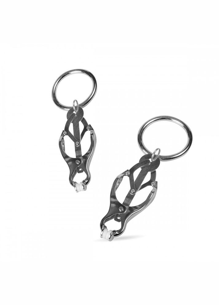Зажимы для сосков с кольцами Clover Clamps With Clips EasyToys (347313647)