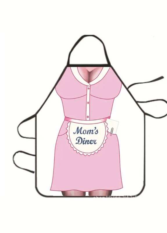 Фартух з приколом для женщин Mam`s Dinner 75 на 60 см різнобарвний Jannet Фартух (318562661)