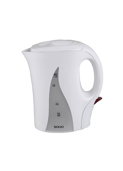 Електрочайник SS-5740 1 л белый Sogo (364109120)