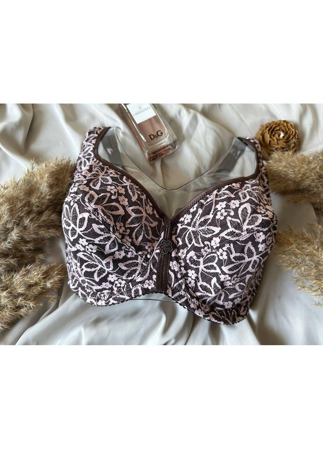 Коричневий коричневий бюстгальтер великих розмірів на чашку h Lanny Mode