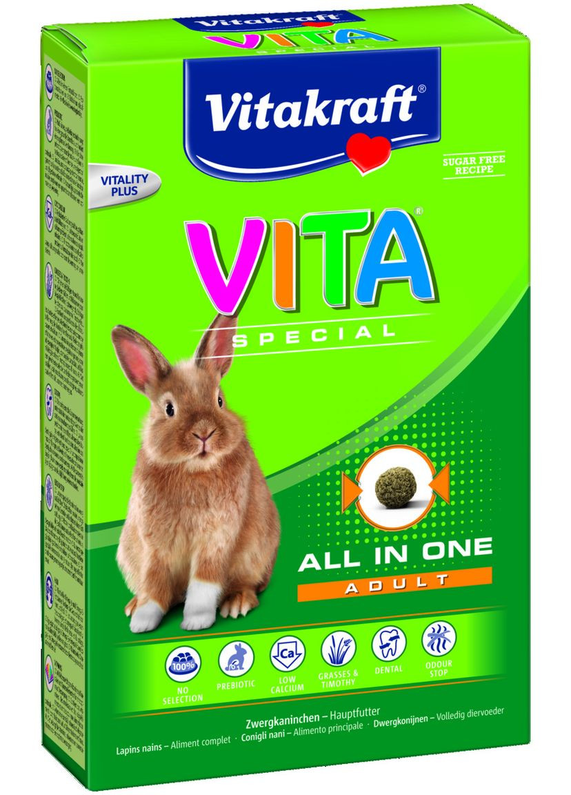 Корм для кроликов Vita Special 600 г (4008239253149) Vitakraft (279561037)