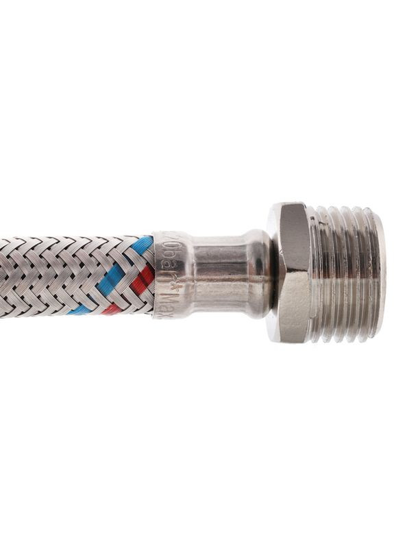 Гибкий шланг для подключения воды гайка 1/2'' Штуцер 1/2'' (60 см) (JP0265) KOER (315701690)