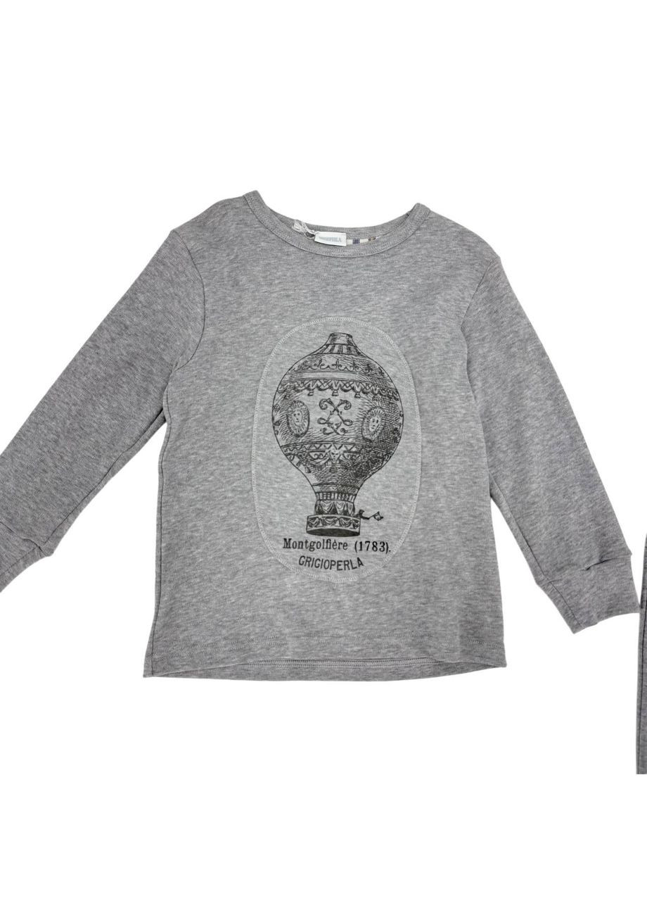 Серая пижама, ст. 54352, grigioperla, 4 года, 104 см La Perla