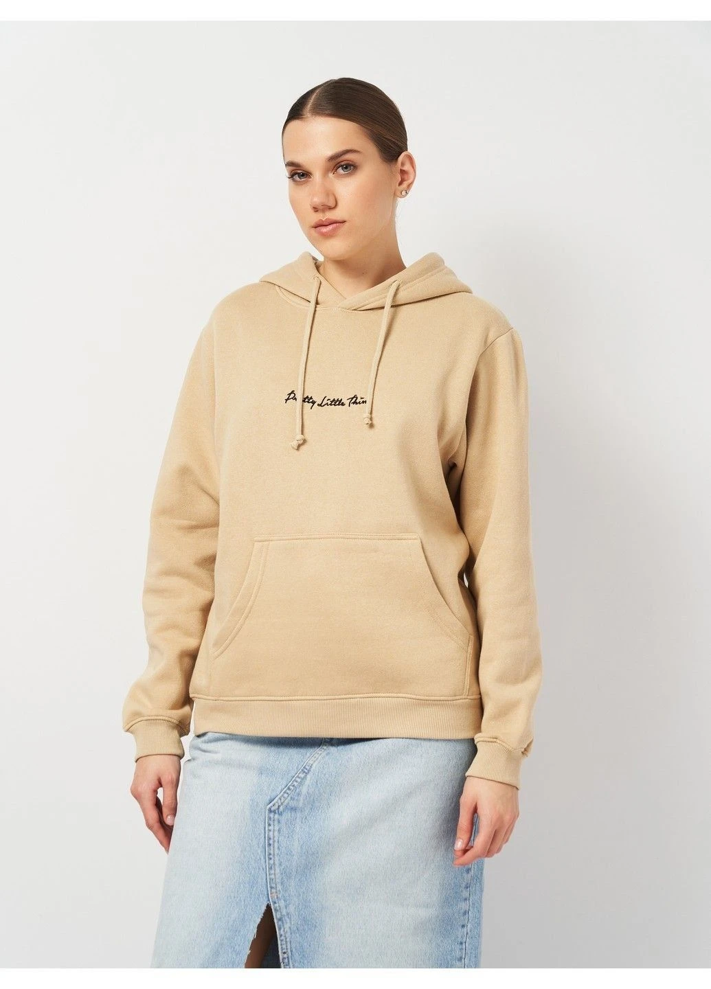 Худи на флисе PrettyLittleThing (347642879)