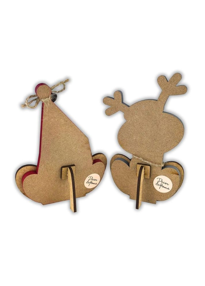 Новорічна статуетка Олень+домовик хррд0006у Тур-Колекшн (355466531)