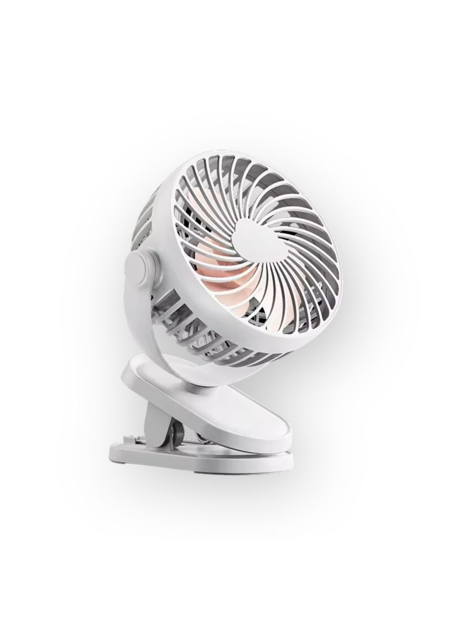 Акумуляторний вентилятор K6 з прищіпкою, White VHG (334305229)
