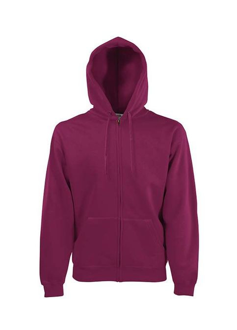 Толстовка мужская Premium hooded sweat jacket Черный (0620340362XL) Fruit of the Loom (311607708)