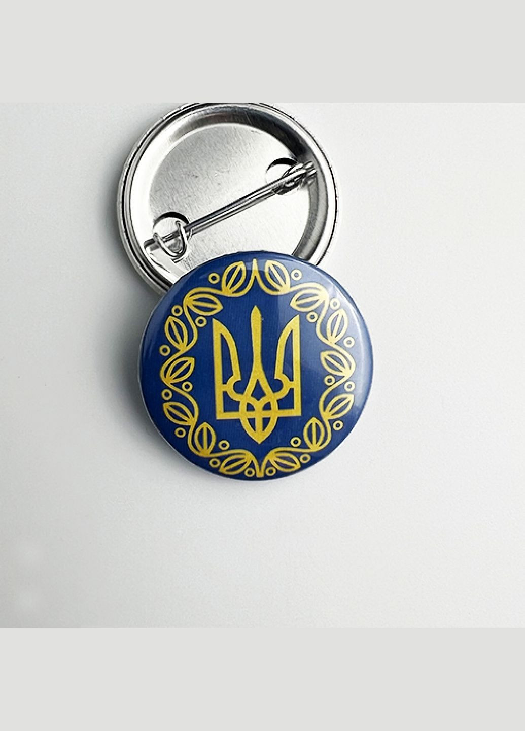Значок закатный герб УНР (желтый) Dobroznak (280827705)