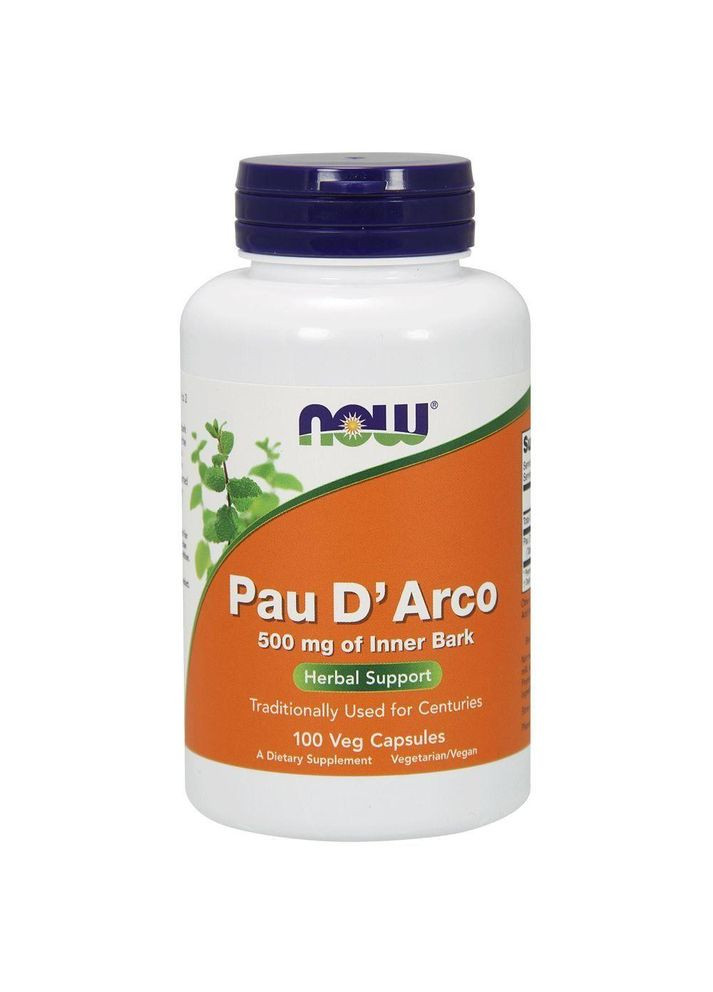 Кора муравьиного дерева, 500 мг, 100 капсул Now Foods (364312777)