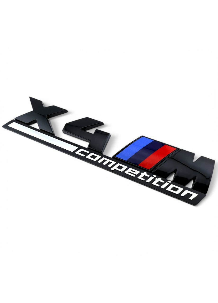Эмблема BMW X4M Competition черный глянец OEM (354698617)