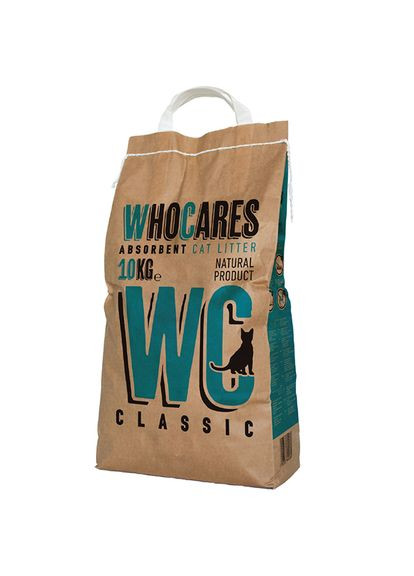 Впитывающий наполнитель в кошачий туалет Who Cares WC Classic 10 кг (5200357800314) WhoCares (309564768)
