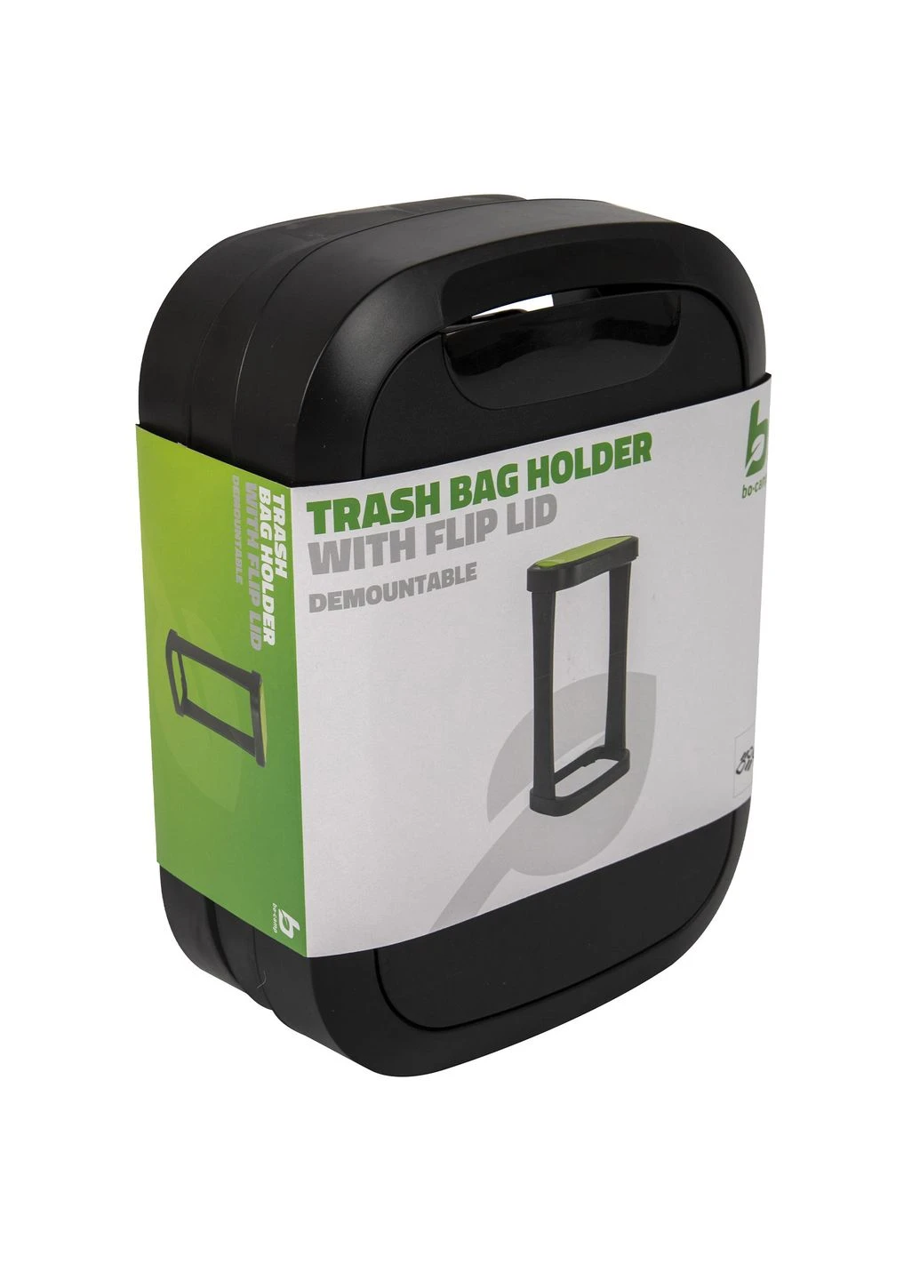 Складная корзина для мусора Flip Lid 120L Black (6315225) Bo-Camp (396838144)