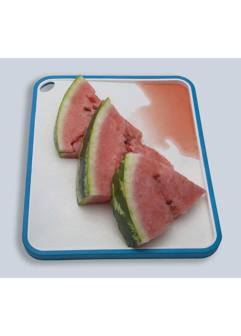 Доска пластиковая Grasse с резиновым ободком для нарезки овощей и фруктов кухонная 29х24х1.5см Willinger (368989498)