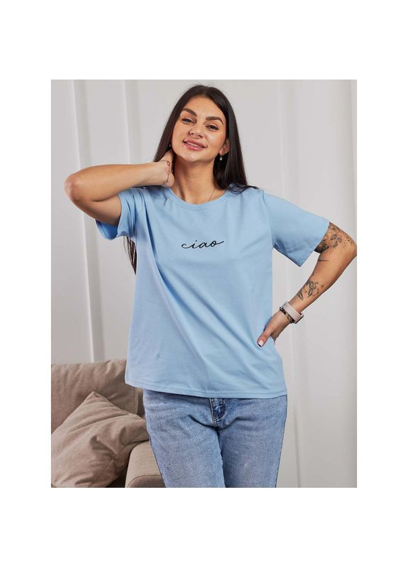 Футболка Ciao Size+, Розмір Одягу XL, Колір Блакитний Badger - (354697519)