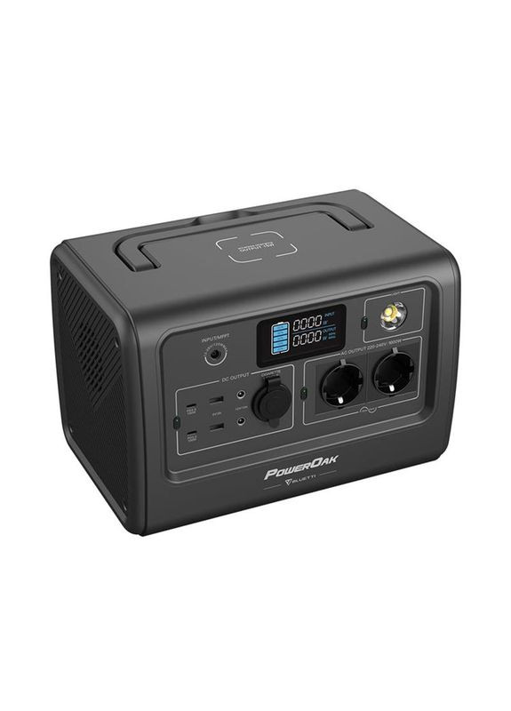 Зарядна станція PowerOak EB70 716Wh, 198889mAh, 1000W, Grey Bluetti (320827373)
