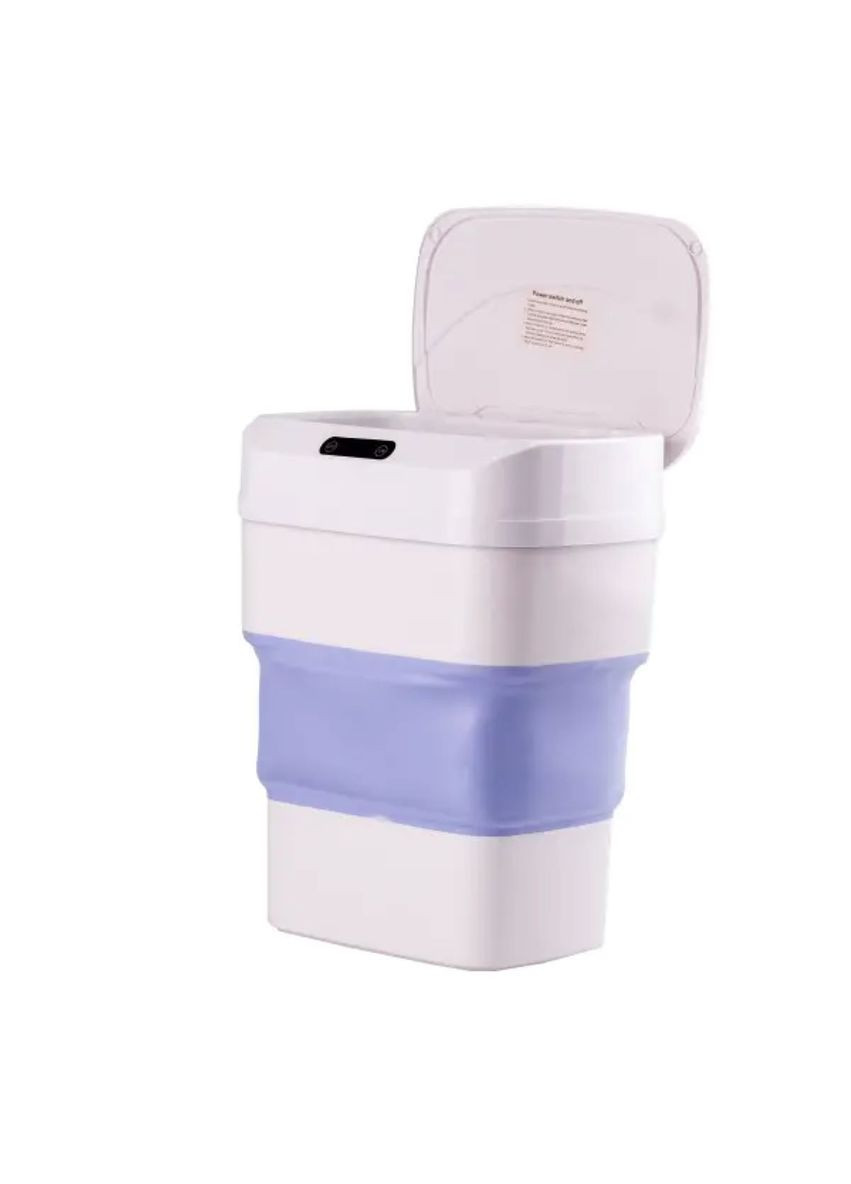 Складное мусорное ведро с сенсорной крышкой 8-17,5 л для дома и офиса гигиеничное ведро для отходов ProDobro (364191725)