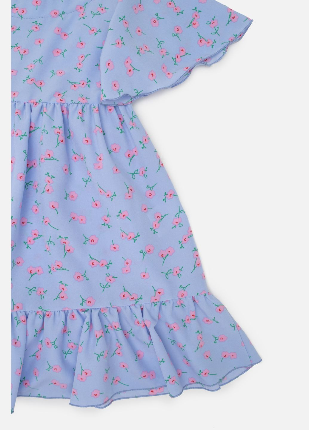 Голубое платье для девочки цвет голубой цб-00247366 Yuki (297060176)