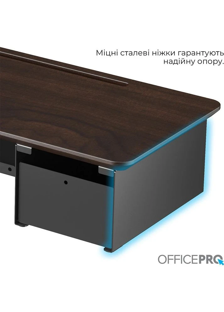 Підставка для монітора MR177DW Dark Wood/Чорний OfficePro (400429563)