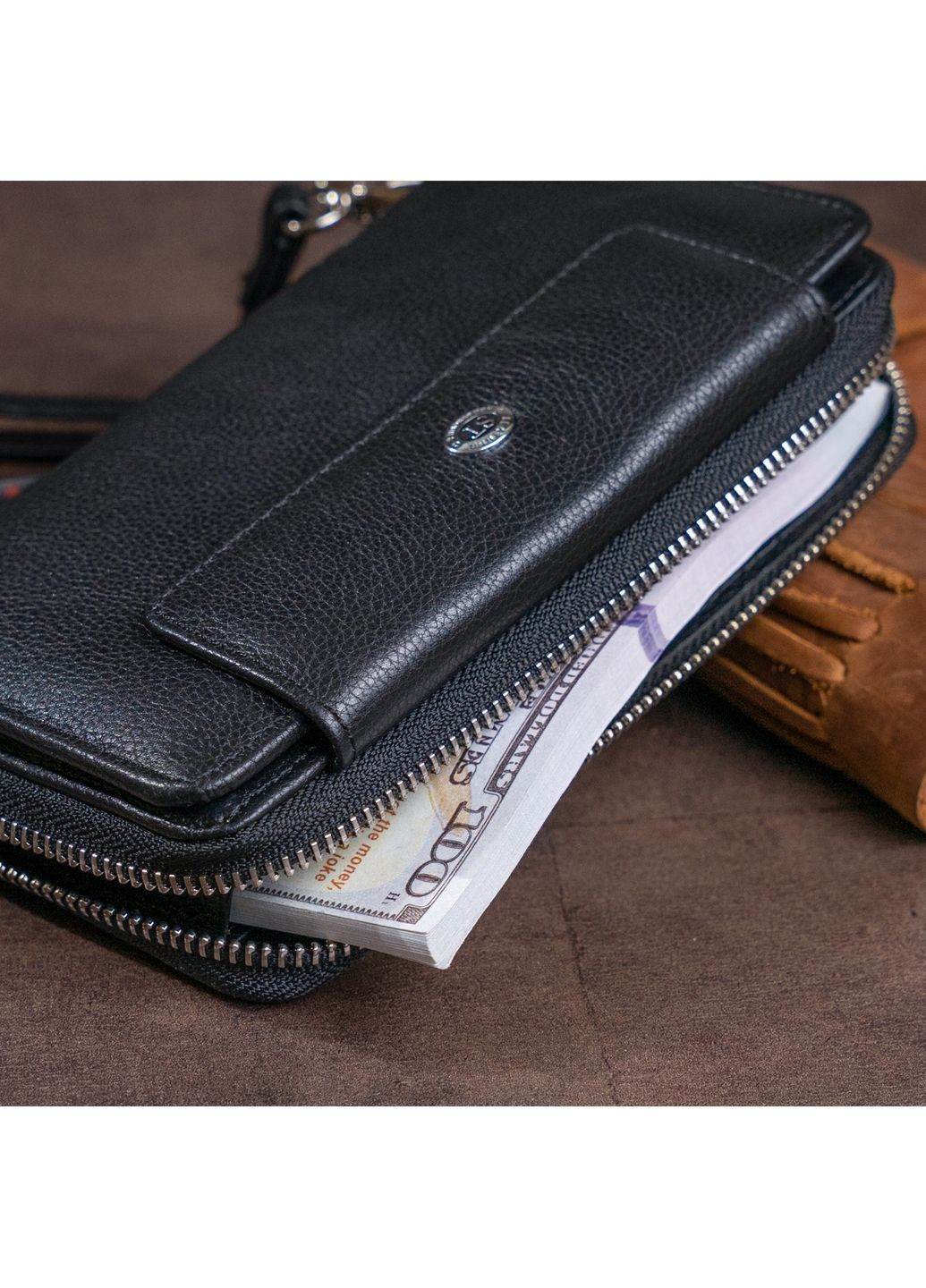 Женский кожаный кошелек st leather (282583309)