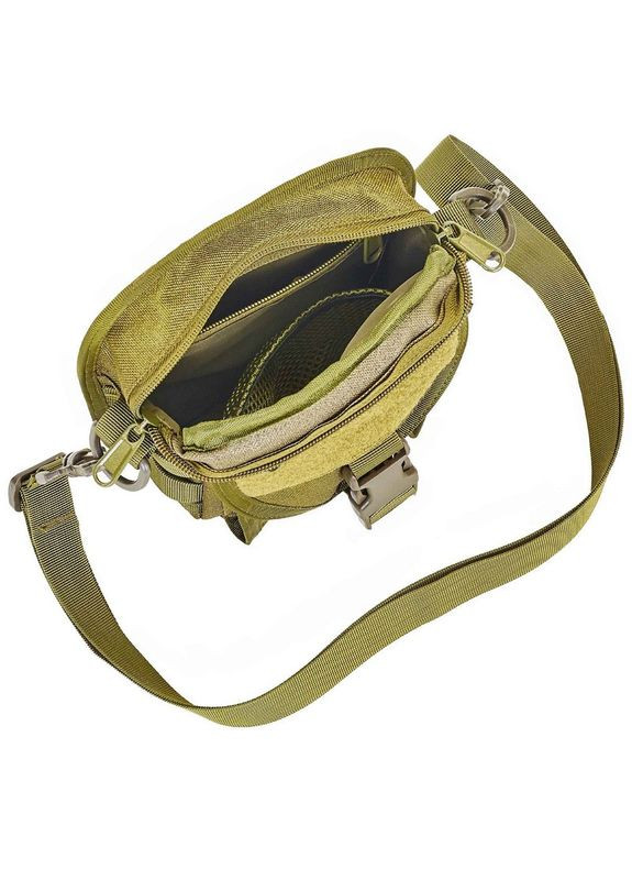 Підсумок тактичний SILVER KNIGHT (нейлон, оксфорд 1000D, розчин 20х17х6см, 2л, Оливковий) (TY-9058_Оливковий) SP-Sport (361434564)