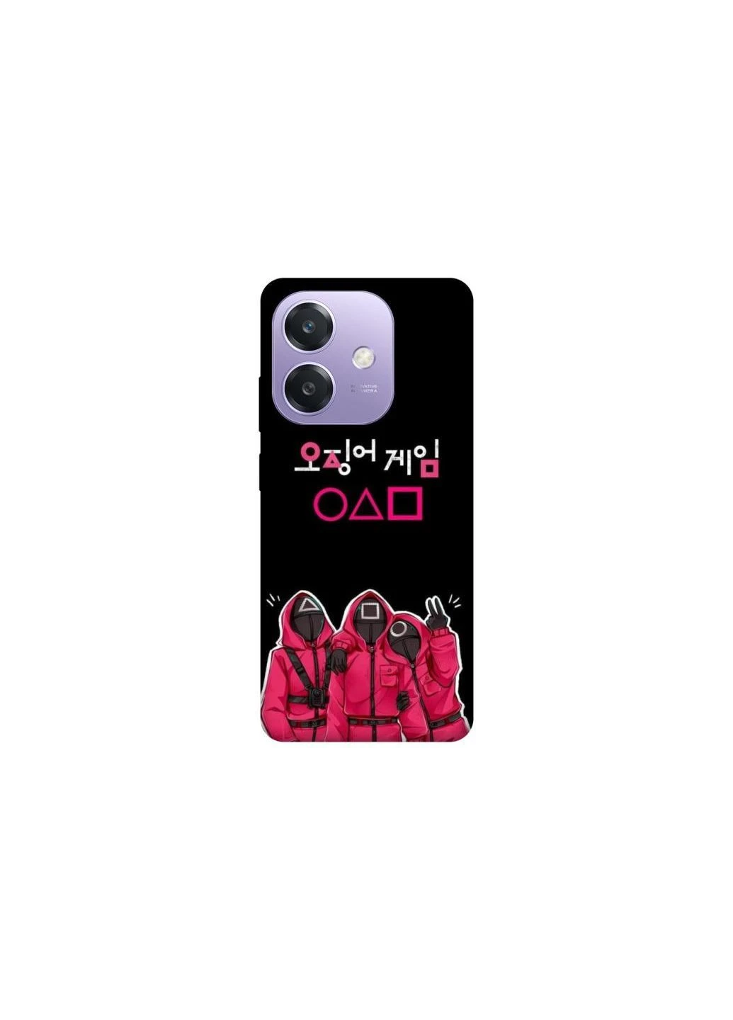 Чехол на Oppo A40m squid game v5 Frontalka (375738726)