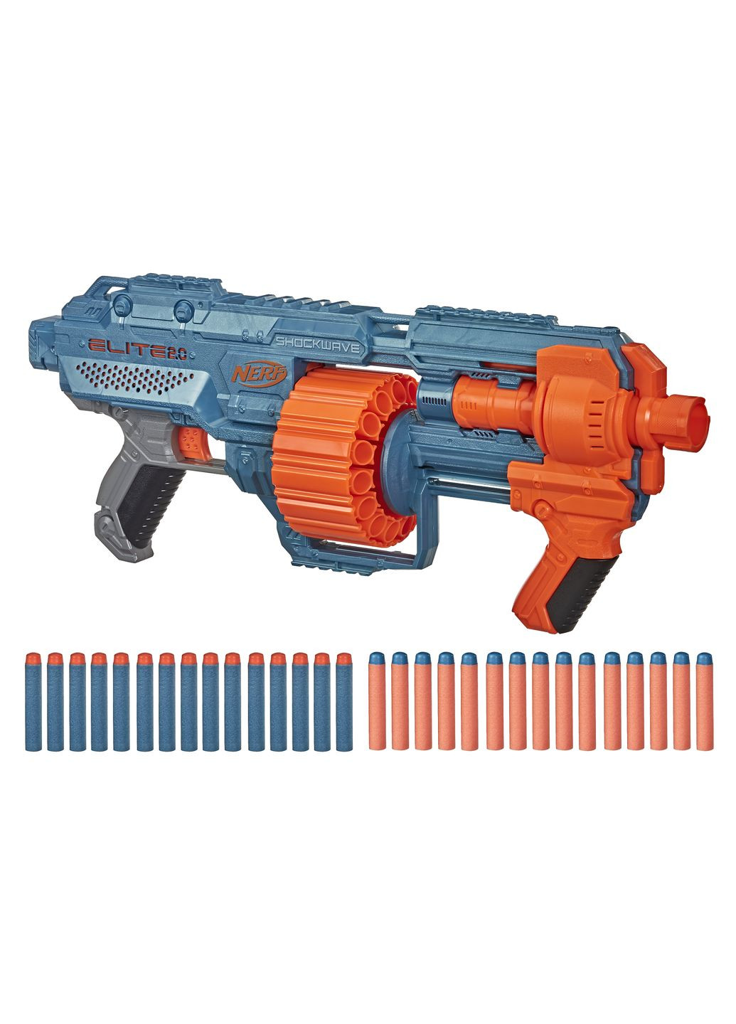 Игрушечное оружие бластер Hasbro Shockwave RD-15 Elite 2.0 () Nerf E9527 (335030568)