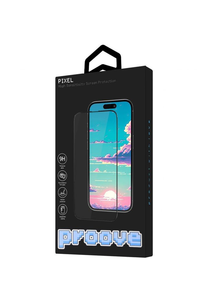 Захисне скло iPhone 13/13 Pro/14/16e Pixel Proove (360554581)
