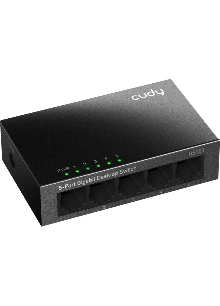 Комутатор GS105, 5 портовий Gigabit Metal Desktop Switch Cudy (347174902)