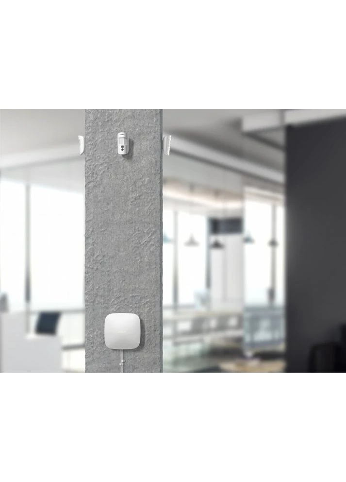 Інтелектуальна охоронна централь Hub 2 Plus, gsm, ethernet, wi-fi, jeweller, бездротова, білий Ajax (388411668)